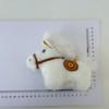 Cute Student Bag Pendant Keychains Year of the Horse Mascot Get Rich Immediately Plush Pony Stuffed Toy Bag Charm