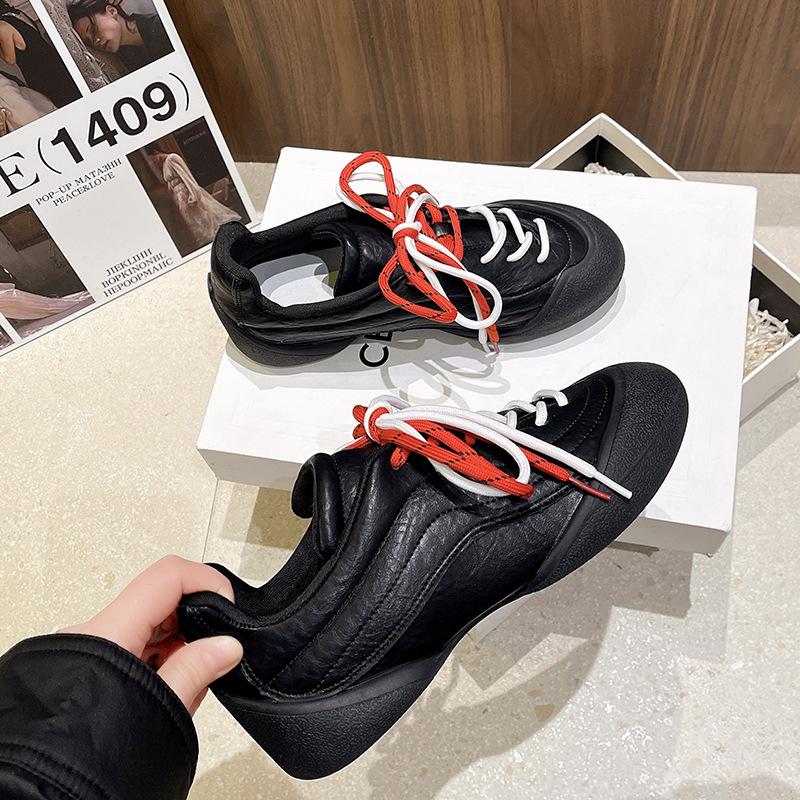 Dad shoes women's 2025 new pair of shoelaces heightening sports shoes fashionable and comfortable casual shoes student running shoes
