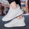Fujeak Men Casual Shoes Fashion Breathable Walking Mesh Flat Shoes Unsex Running Sports Shoes Couple Footwear Women Sneakers