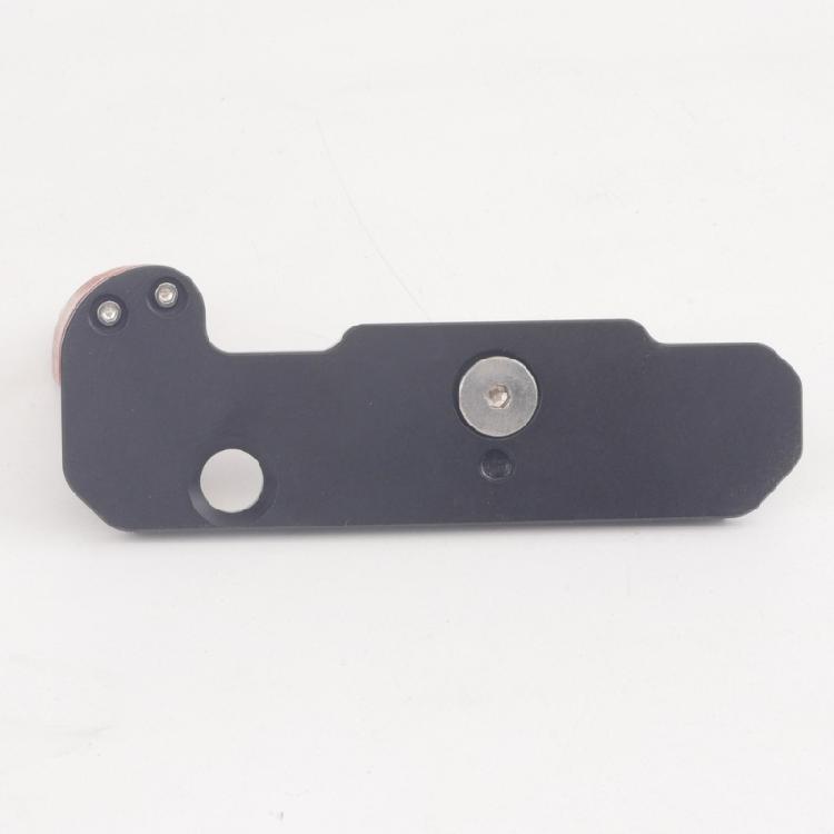 Solid Wood Handle Aluminum Alloy Bottom Plate Quick Installation Mount Grip for FM2 Increase Grip Strength