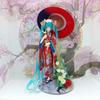 Umbrelă Anime Hatsune Miku Frumoase Ornamente Model Acțiune Seria Fete Kimono Noi Figurine Jucării Cadouri Fani Articulat Poziționabil Detaliat