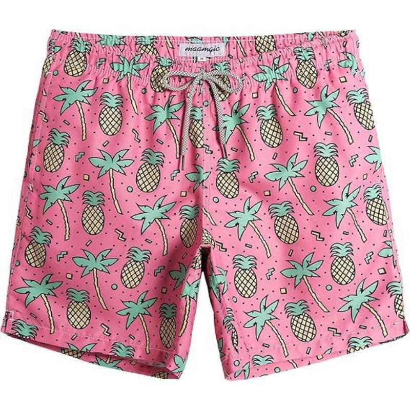 New Independence Day D Printed Casual Breathable Men's Beach Pants Breathable and Comfortable