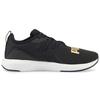 Puma Softride Cruise Bold Black Team Gold Unisex Sneakers 376190-05