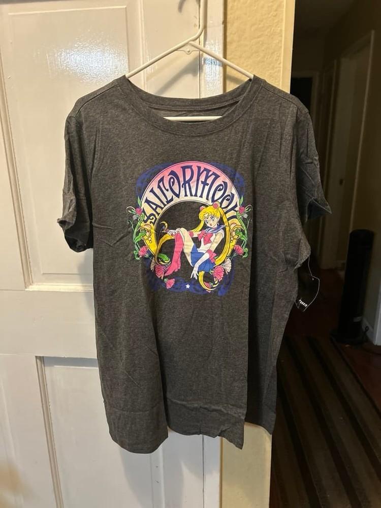 

Torrid Sailor Moon Classic Cotton Crew Tee black gift for fan reprint PA9368 Unisex T-Shirt XXXXL