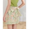 IEF French Style Short-Sleeve Top & Floral Skirt Set