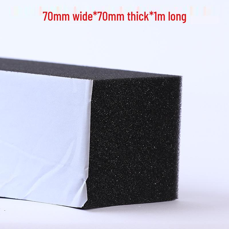 Black Self-Adhesive Fire Retardant Foam Tape