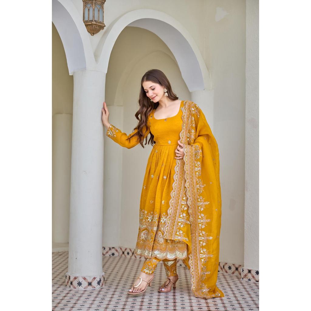 Pakistanischer Indischer Anarkali Salwar Kameez Bollywood Schönes Ethnisch Gekleidetes Anzugkleid