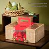 Dragon Boat Festival Imitation Bamboo Weave Folding Gift Box