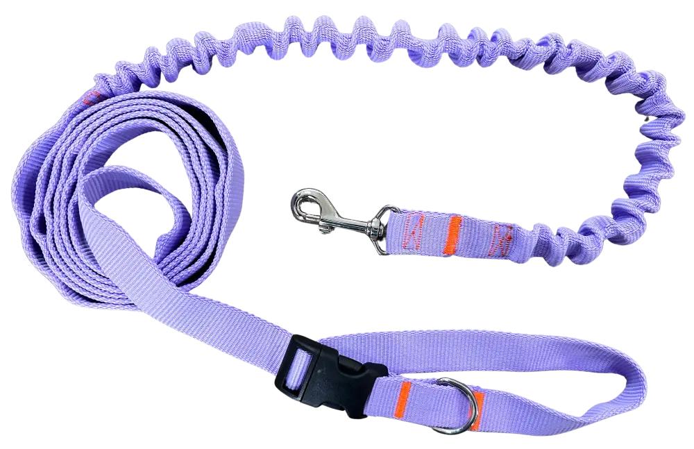 Dog Leash with Shock Absorber 280cm WRZOS Adjustable Sports