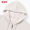 Hengyuanxiang Men's Hooded Zipper Cardigan Sweater