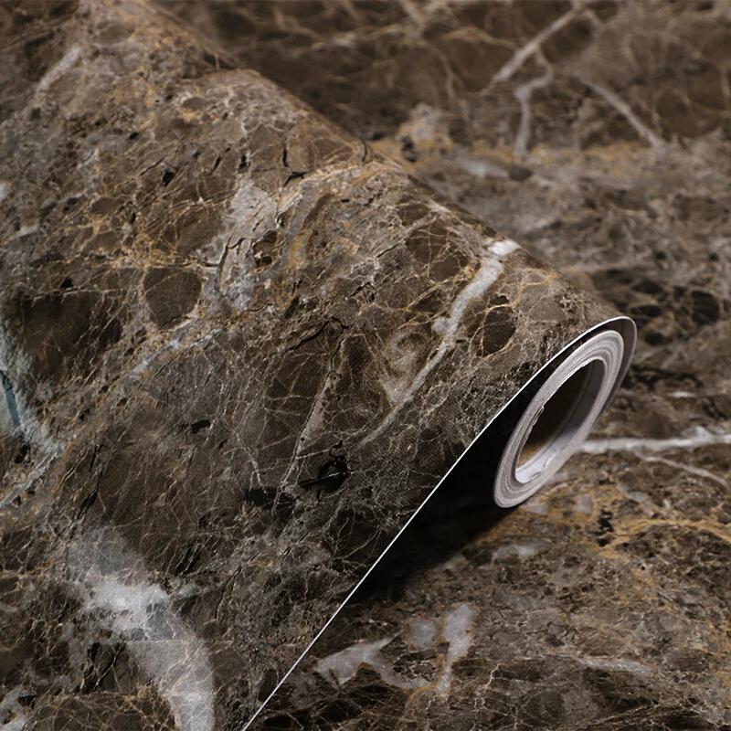 Olejoodolná Vodoodpudivá Mramorová Nástěnná Krytina Samolepicí Vinylová Samolepka Pro Kuchyňský Sporák Skříňku Domácí Dekorativní Lepicí Papírová Nálepka