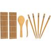 9/12 Stück DIY Sushi Reisroller Bambus Sushi Matte Kochwerkzeuge Sushi Zubereitungsset Imbissstände