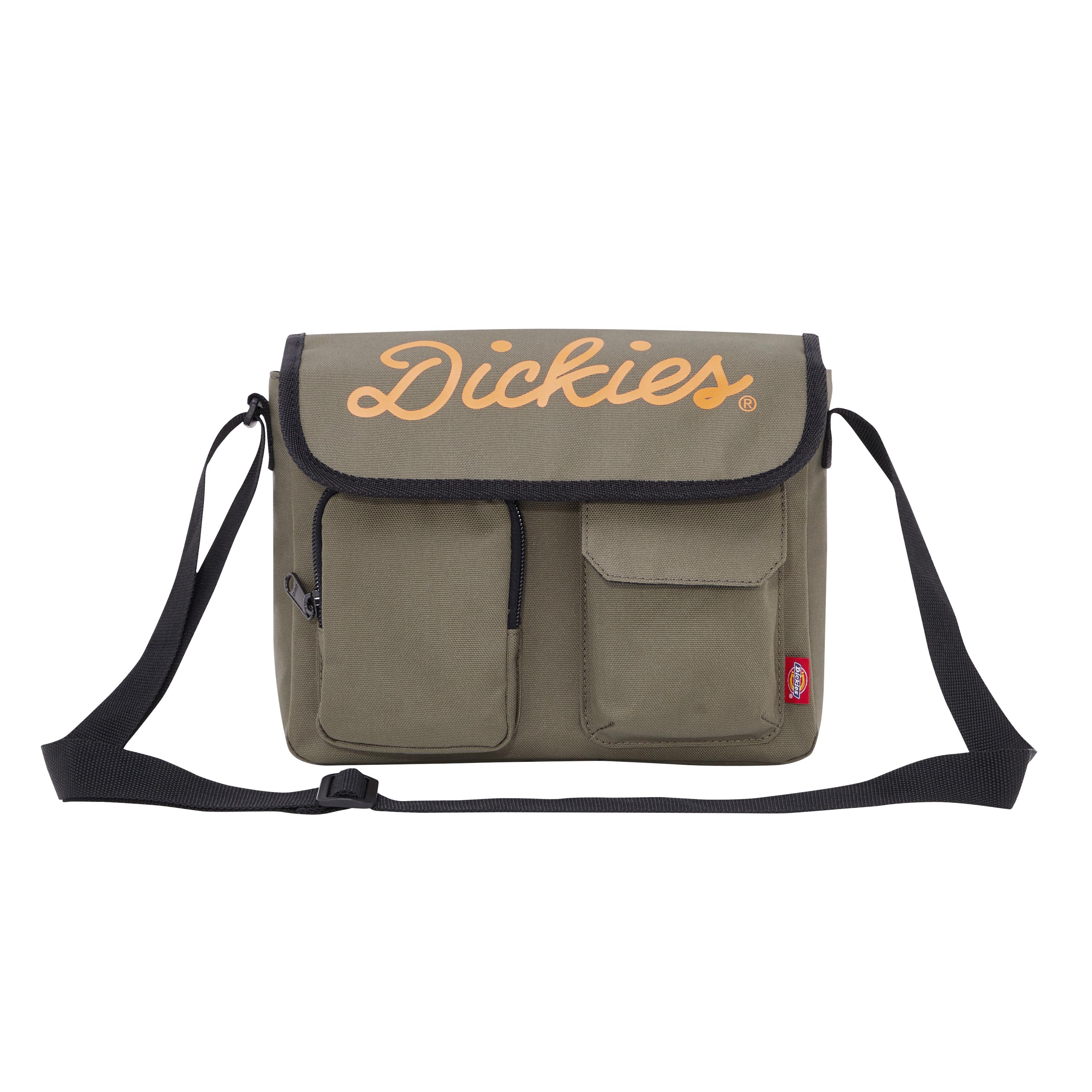 

New Dickies Polyester Messenger Bag, Crossbody Bag Unisex Army Green DK009700MGR1 24.4*6.1*18.0CM