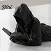 Reader Collectible Decor Black Robe Figurine 3D Printed Faceless Reading Man Modern Figurine Statue Lying Bookworm Sculpture for Home Office