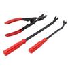 3 Pcs Car Door Panel Clips Pliers Trim Removal Fastener Puller Repair Tool Combo