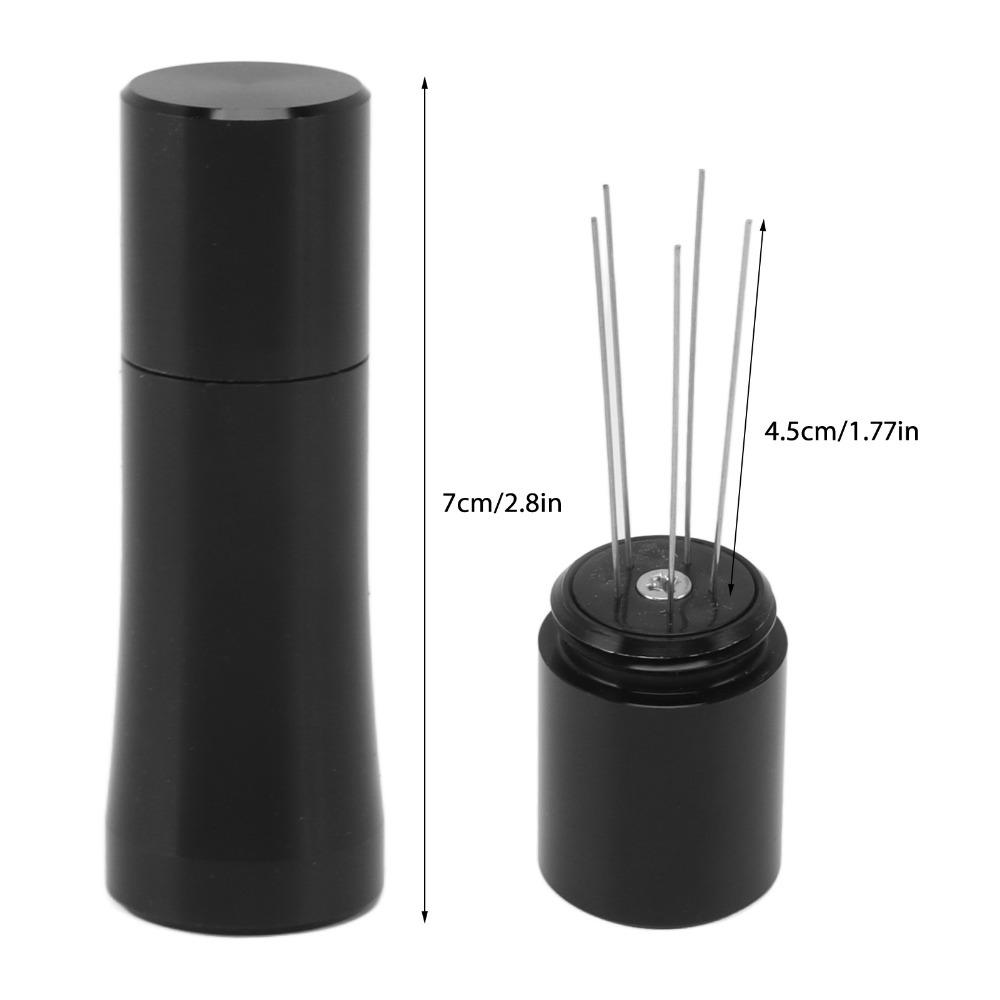 Dark Gray Coffee Distribution Tool Needle Type Coffee Stirrer Distribution Tool Espresso чёрный