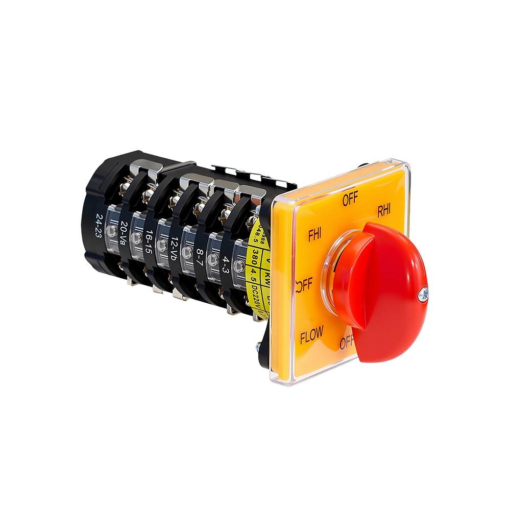 SZW25 64D/6 8-Gear 6-Section Transfer Switch Forward Reverse Fast Slow Control 25A Conventional Heating Current
