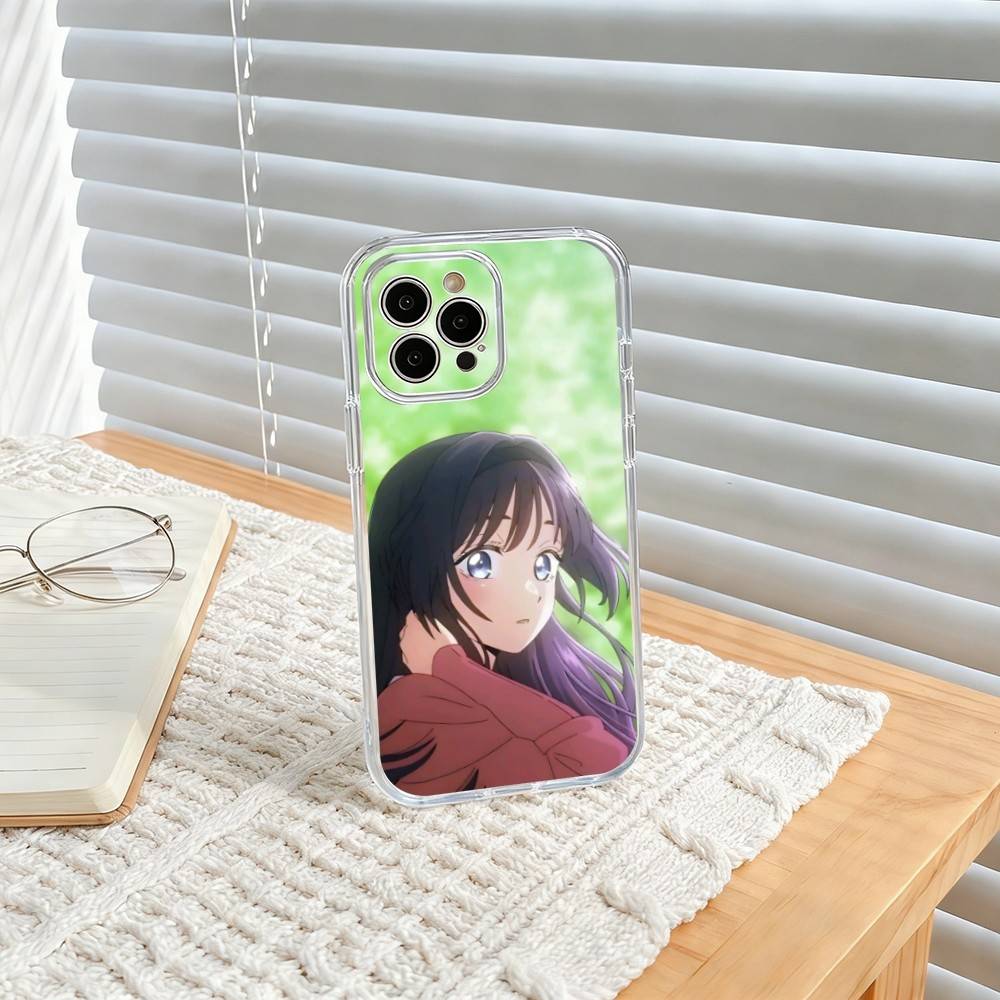 K-Kaoru H-Hana Wa Rin To Saku Phone Case For iPhone17,16,15,14,13,12,11 Plus,Pro Max Soft Transparent Cover iPhone16promax