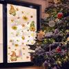 Tj18010 Pygmy Autumn Sunflower Bronzing Wall Sticker Decoration Children'S Room Bedroom Background Self-Adhesive Wall Sticker