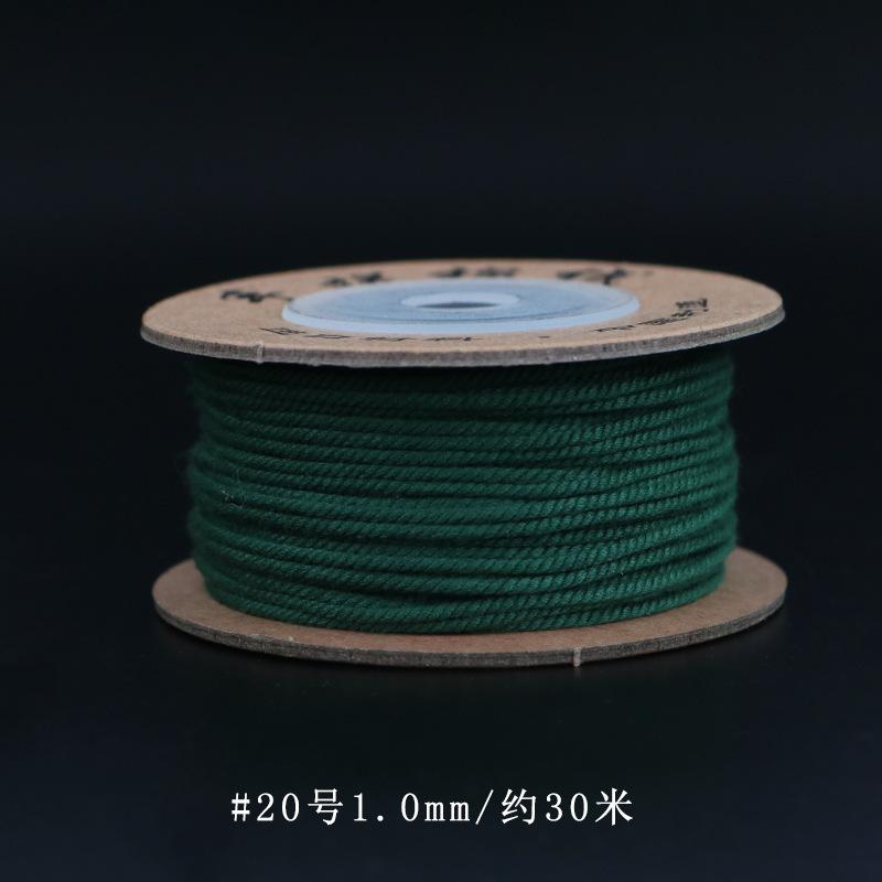 Filo di Cotone Tibetano Strofinato a Mano, Braccialetti Intrecciati a Mano, Stelle Luna, Perle Bodhi Buddha, Nappe, E Fili da Gioco