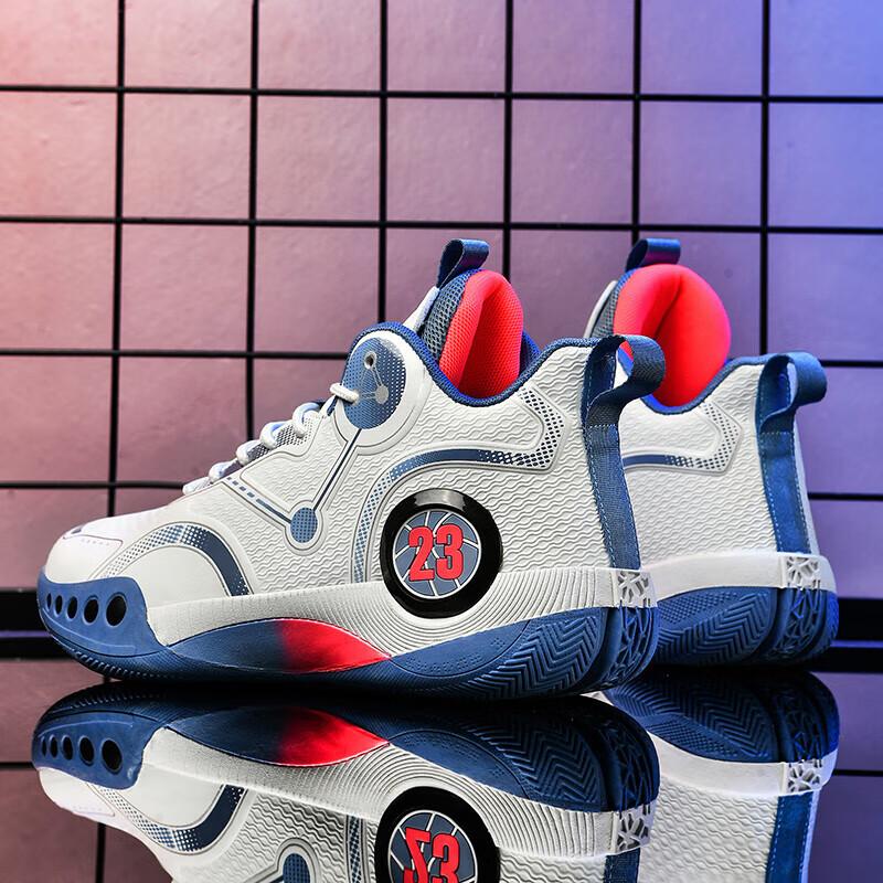 Owen Bryant high-top basketball shoes men's and women's non-slip, wear-resistant and shock-absorbing students and teenagers breathable sports shoe