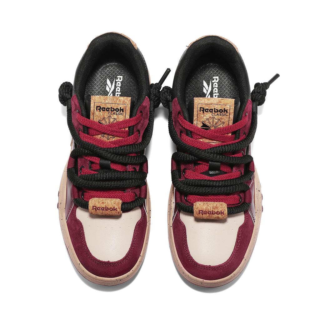 Men's Sneakers Reebok Skate Shoes Men's Low-top Burgundy/Black Purple/Green