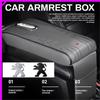 1pc Car Center Console Arm Rest Heightening Cushion Protection Pad For 308 307 206 106 407 107 306 Hub Cover Accessories