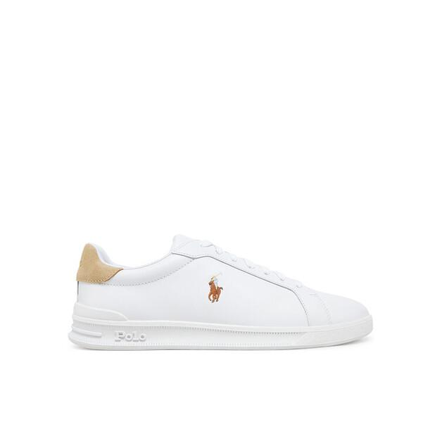 Мужские кроссовки Polo Ralph Lauren Heritage court ii 809940762001 белые