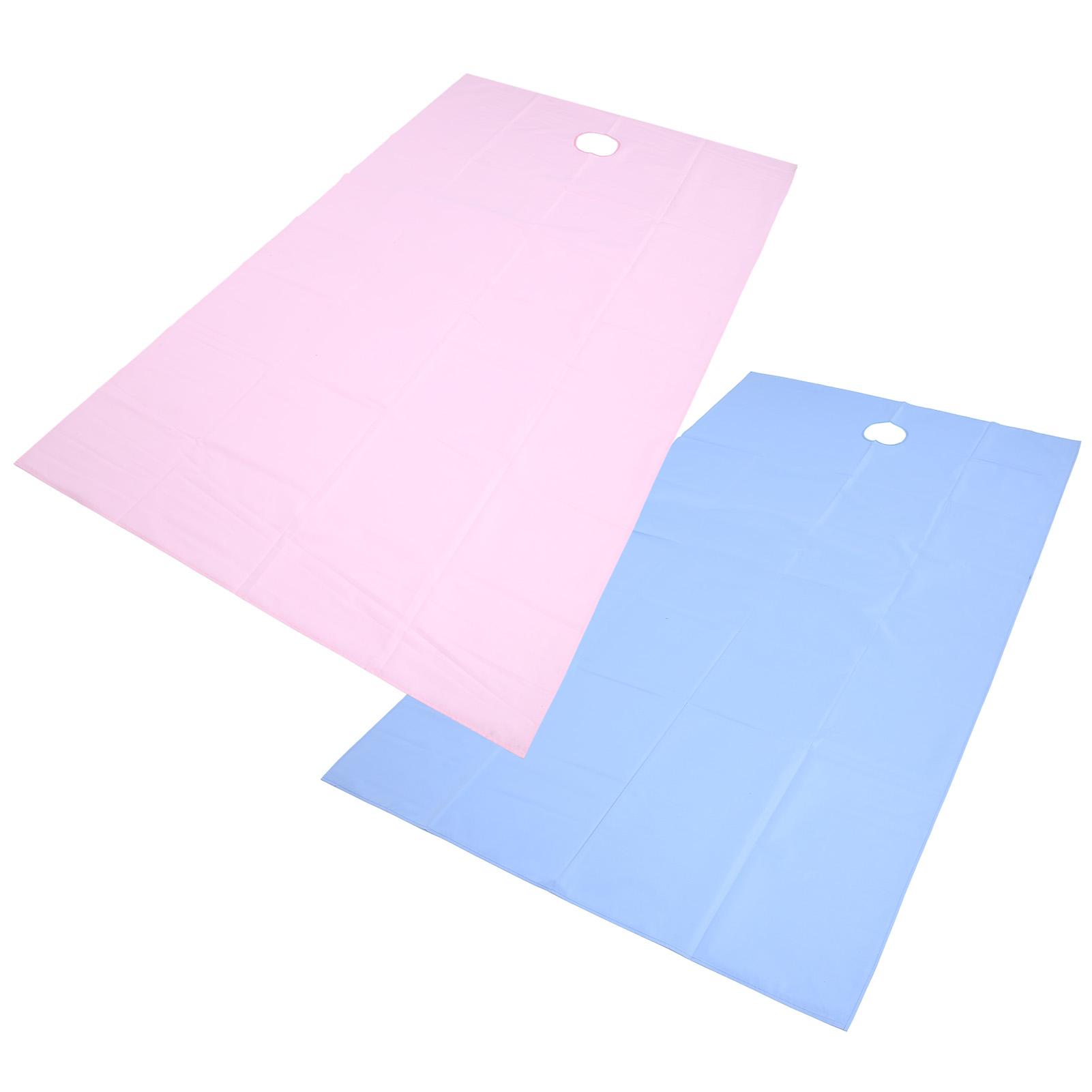 

2 шт. простыня для салона красоты, чехол для массажного стола для спа-процедур, водонепроницаемый, с отверстием для дыхания лица разноцветный