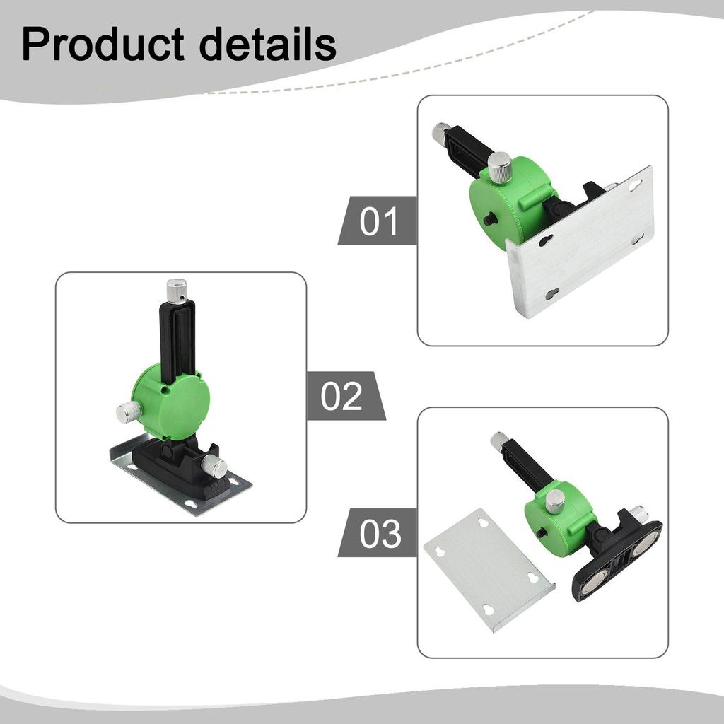 160*100*60mm Wall Mounted Bracket Adjustable Black Green Hanging Bracket