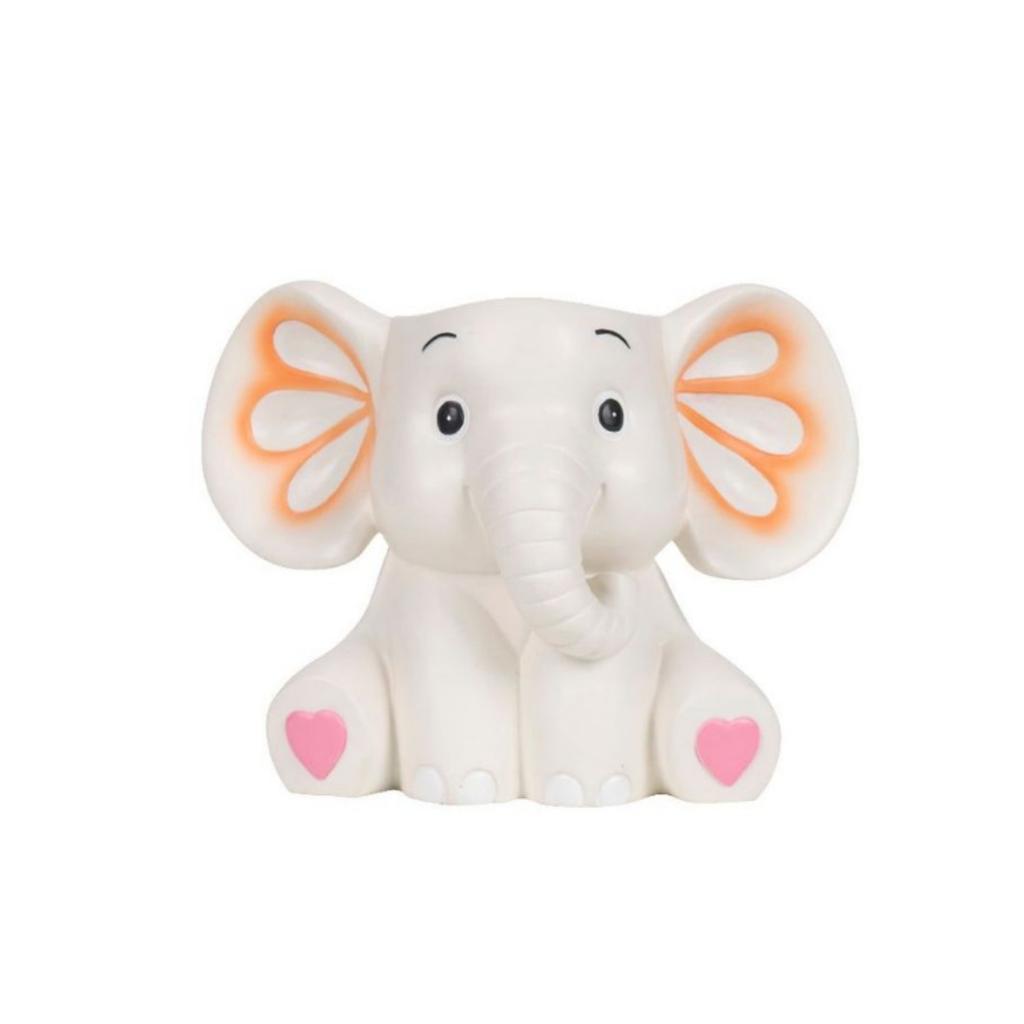 Cute Elephant Pen Holder Storage Box Ornament Home Office Desktop Cartoon Animal Resin Crafts