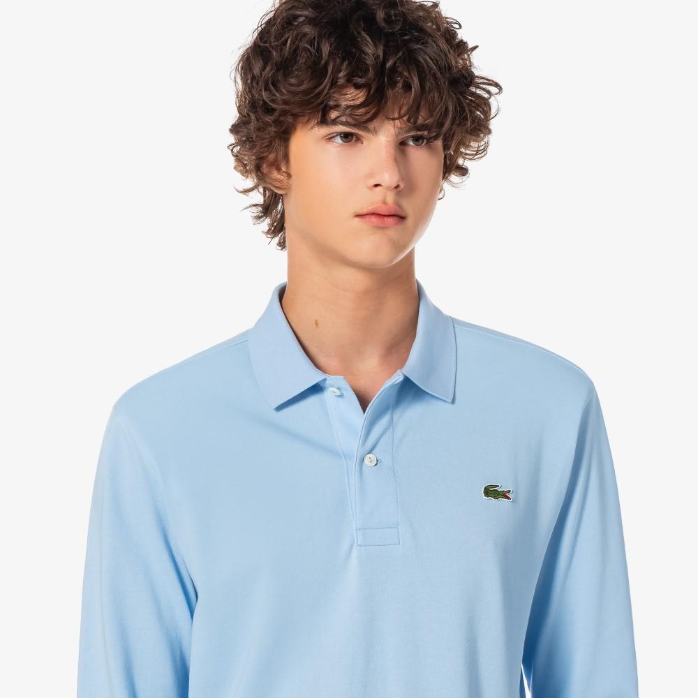 [Lacoste] Men's French Regular Fit Long Sleeve Basic Polo Shirt PH732E-55NHBP