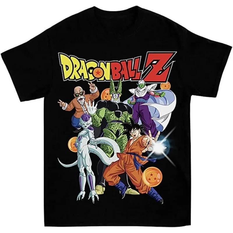

2026 New Dragon Ball Z Super Saiyan Gohan Black Gi Cotton Back Print Vintage Casual Unisex and Women TShirt for DBZ Fans Summer S
