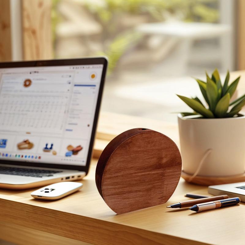 Handgefertigte Blumenkunst Schreibtischornamente Vase Heimdekorationen Holz Retro Natürliche Materialien Dekorativ 4 Stile