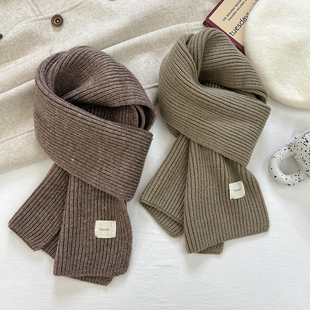 Knitted Scarf, Men's and Women's Styles, Thick Scarf, Woolen Scarf, Woolen Shawl
