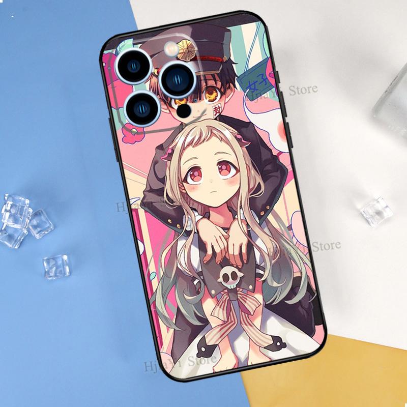 Hanako Kun Toilet Bound Phone Case For iPhone 13 12 11 Pro Max Mini SE 2020 X XR XS Max 7 8 Plus Cover Coque