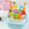 Animal Food Picks for Kids for Fruit Dessert Pastry Snacks 30 Pcs