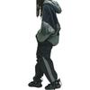 adidas Originals X Hamcus Kolaborácia FW23 Trojfarebné Odnímateľné Cargo Nohavice na náradie Unisex Nohavice Uhlovo-Čierne IX7082