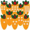 Montessori Carrot Number Diy Math Toy Montessori Handmade Felt Counting Game Learning Aid Puzzle Activity Materials For Toddlers