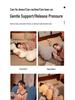 New Wave Plush Body Pillow for Side Sleepers - Long Pillow for Girls, Pregnant Women & Sofa Backrest