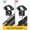 3-9x40 Compact RifleScope Crosshair Reticle with Mounts for Quick Aiming Made Of High-strength Aluminum Alloy
