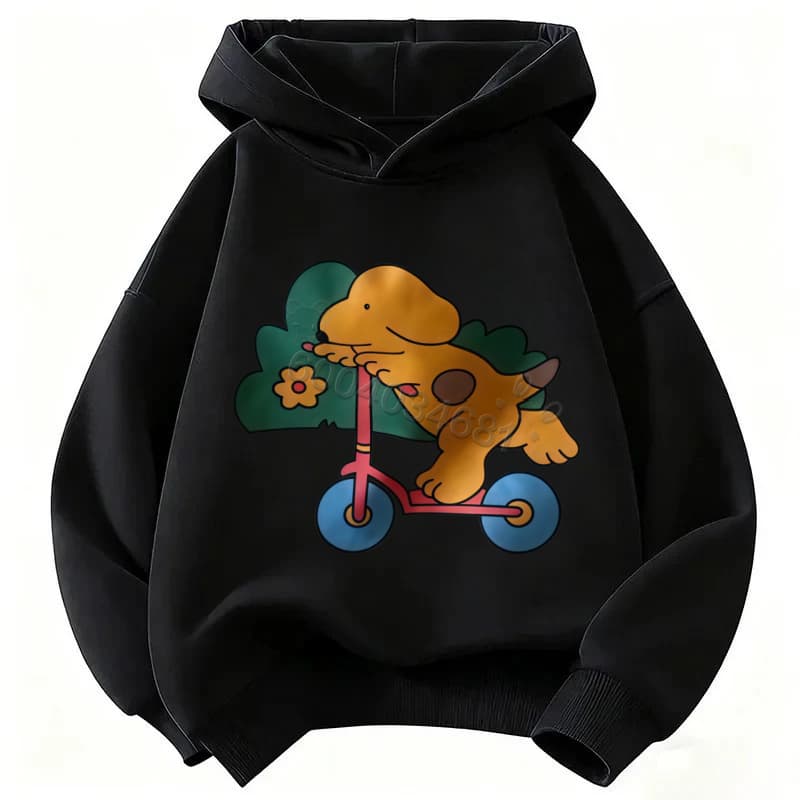 Neuestes Modell - Lässiger Kinder-Kapuzenpullover mit langen Ärmeln. Warmes und bequemes Kapuzenshirt für Winter/Frühling.