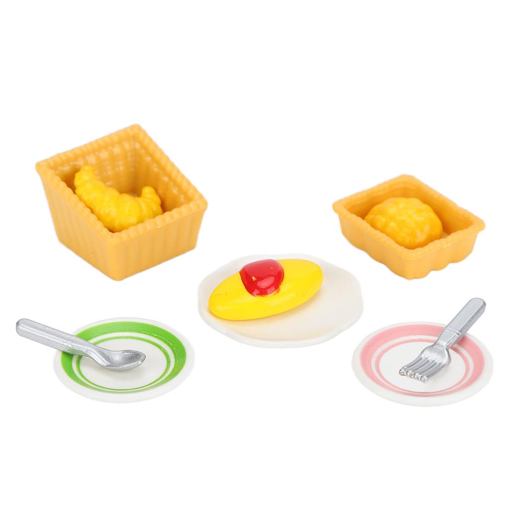 1:12 Scale Miniature Cookware DIY Dollhouse Kitchen Cooking Utensil Tools Playset Accessories25pcs