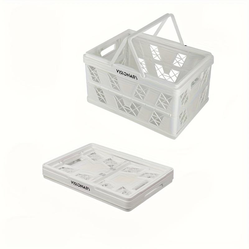 1 шт. складная уличная ручная корзина с крышкой, портативная складная корзина для хранения пикника, корзина для мелочей, корзина для пикника