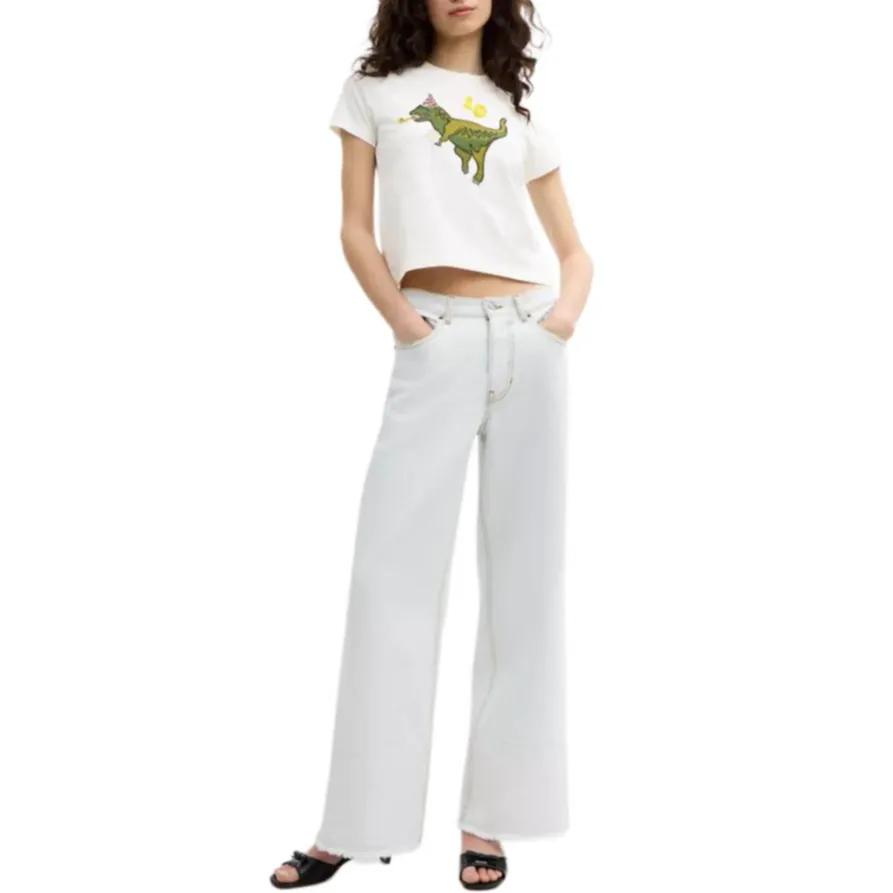 COACH SS26 Regular Sleeve T Shirt Women's (Unisex) T-Shirts CDI29 WHT