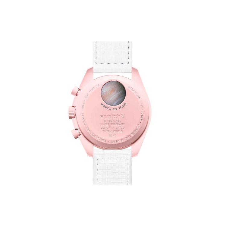 Swatch X Omega Bioceramische Maanmissie Naar Venus Unisex Horloges Wit SO33P100