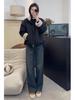 Retro Women's Lambswool Plush Parka: 2024 Winter Loose-Fit Cotton Coat