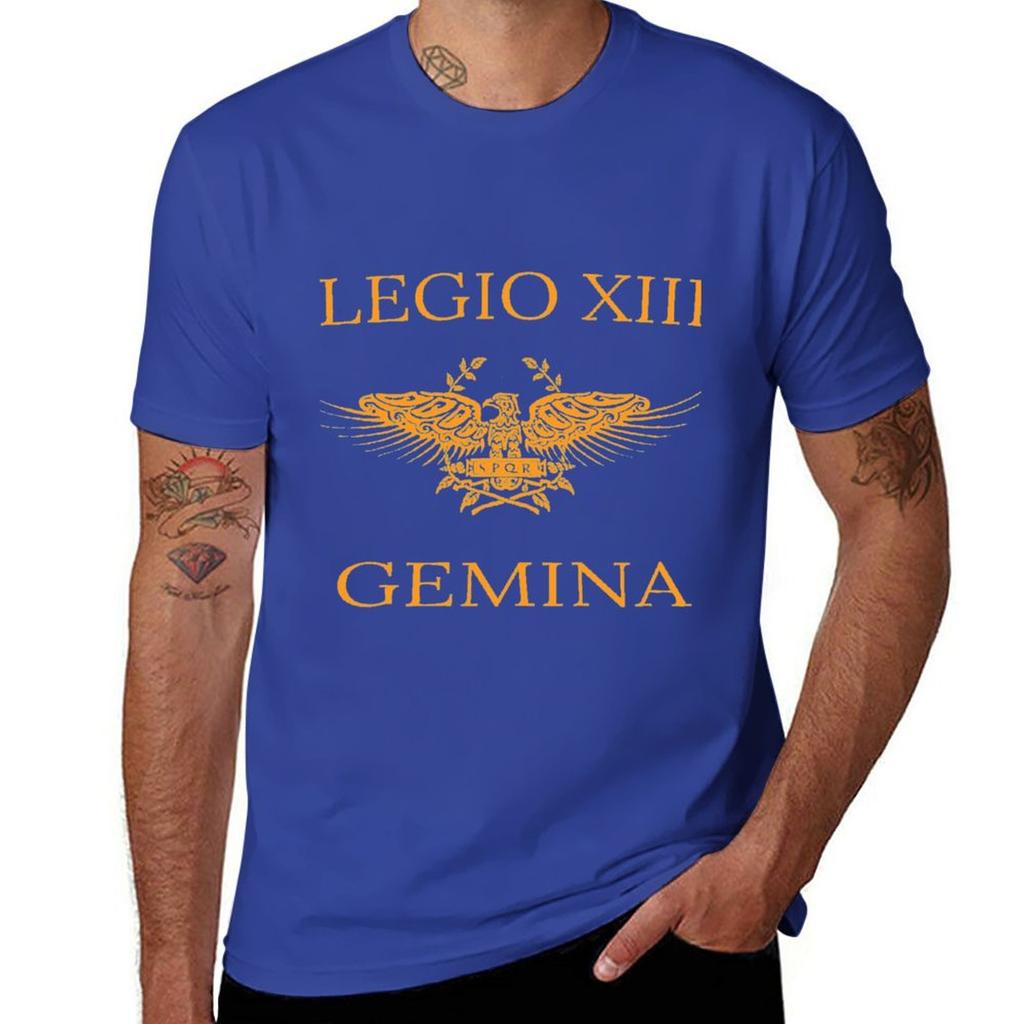 Legio XIII Gemina TShirt kawaii clothes cute tops blanks heavyweights mens graphic tshirts hip hop