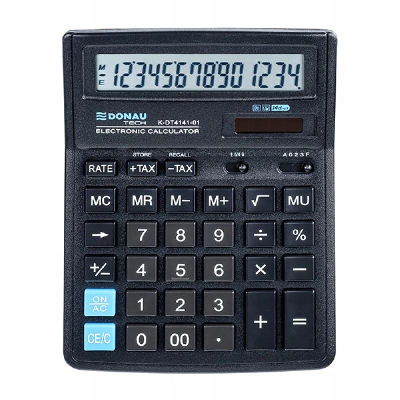 KALKULATOR DONAU TECH K-DT4141-01 CZARNY 5669