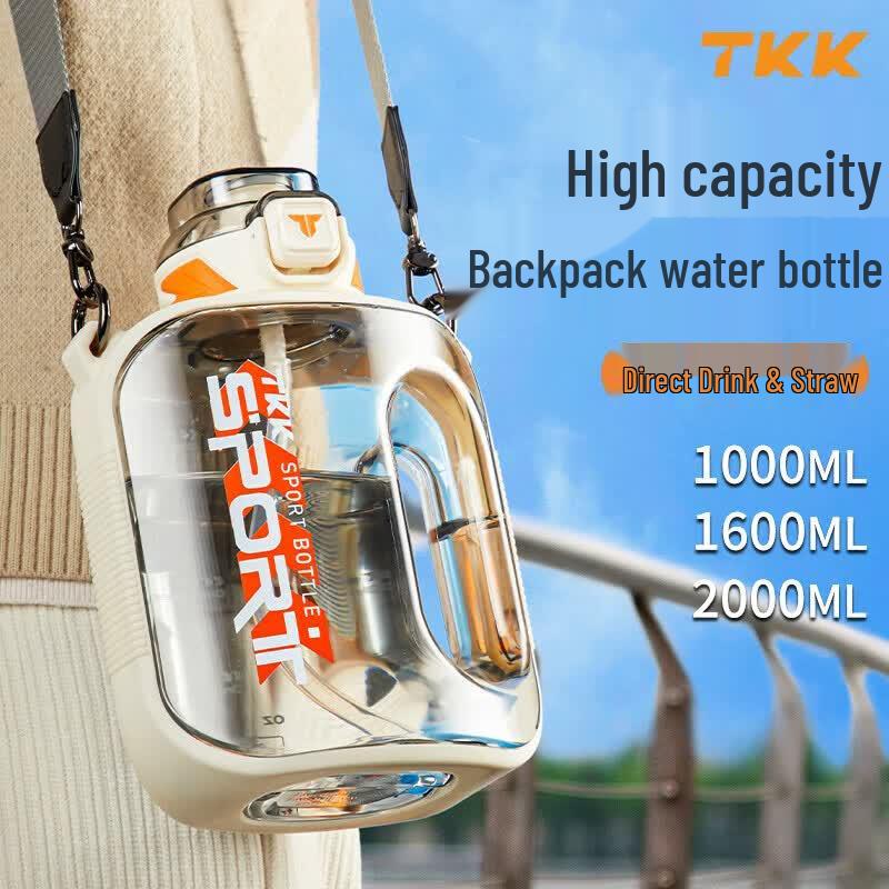 TKK Large Capacity Portable Water Bottle 2000ml